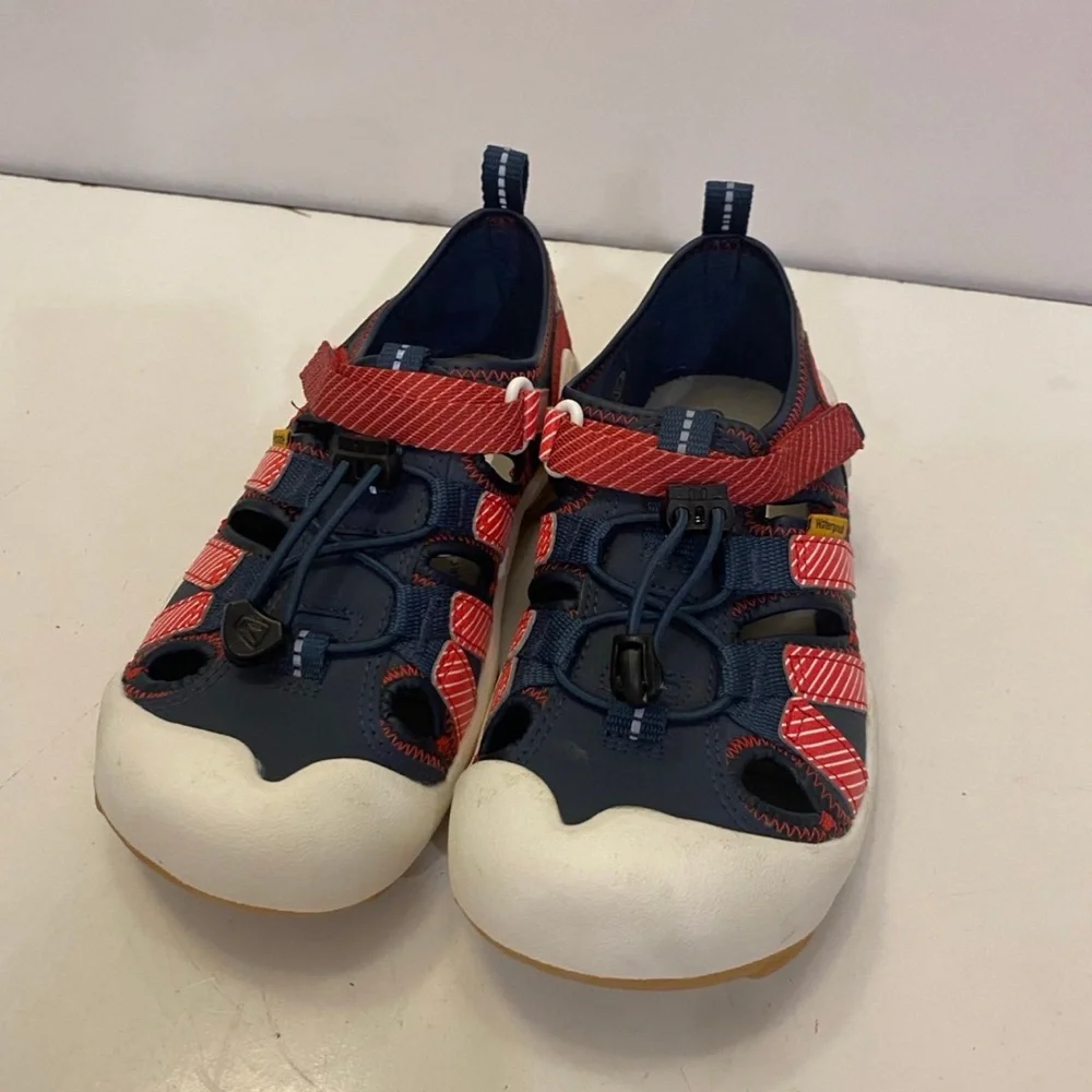 KEEN KNOTCH CREEK CHILDREN, NAVY/STRIPES size 2